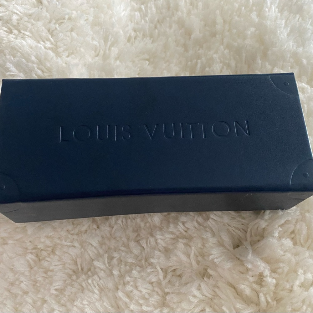 Louis Vuitton Blue Eyeglass, Sunglass Case